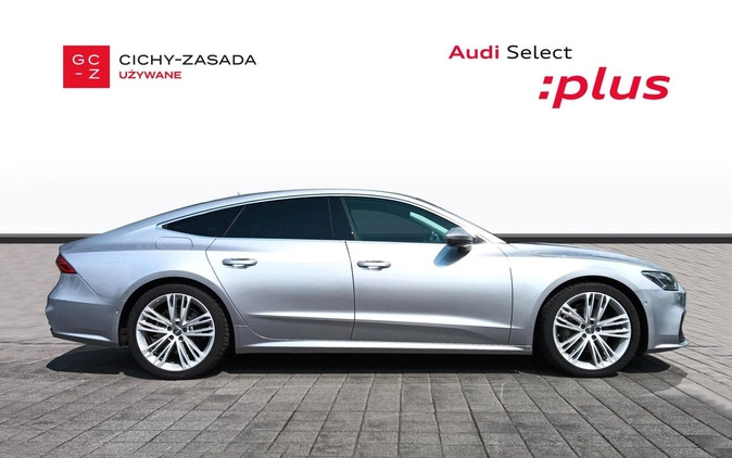 Audi A7 cena 194900 przebieg: 114600, rok produkcji 2019 z Poznań małe 667